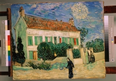 hermitage/gogh, vincent van - the white house at night